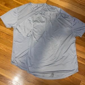 Performance Drop-Cut Shirt “Storm” Large bundle of 2